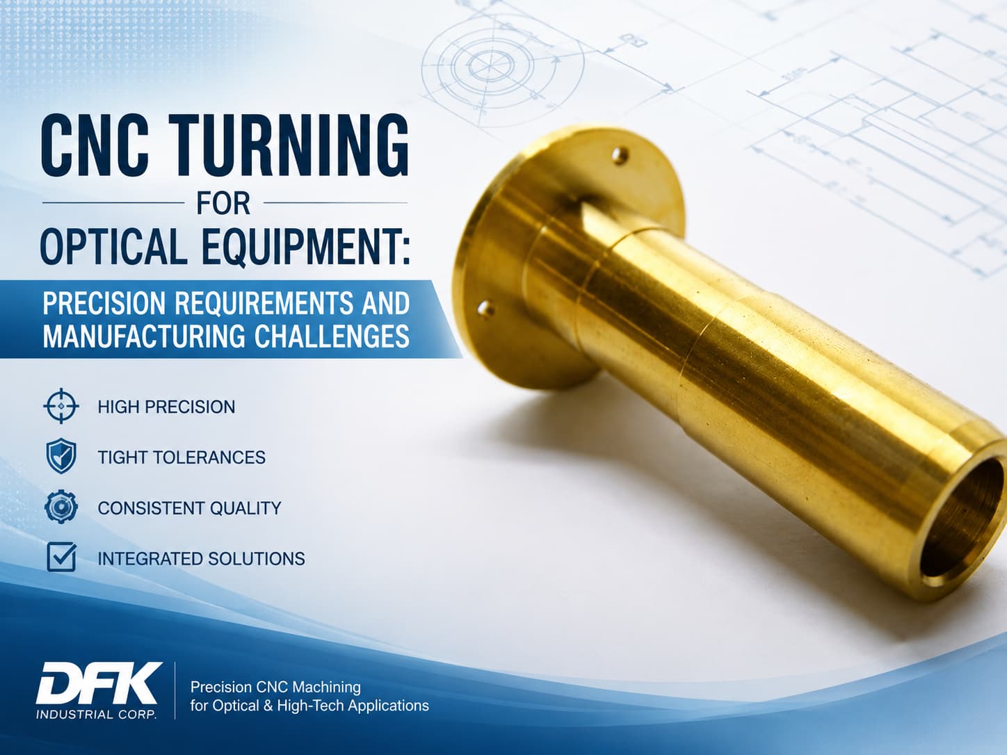 CNC Turning for Optical Equipment: Precision Requirements and Manufacturing Challenges