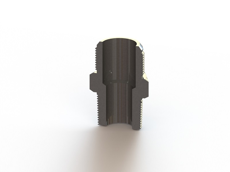 JIC 37° Male to BSPT Male