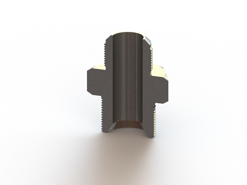 SAE 45° Flare Male to BSPP Male