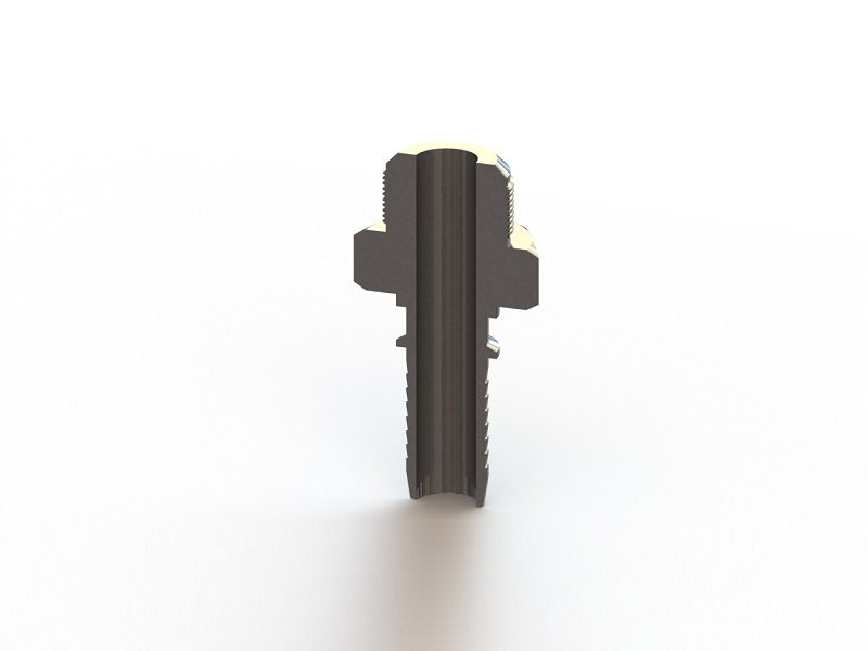 Male SAE 45° to Barb